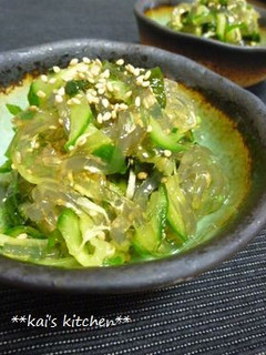 さっぱり美味しい~ところてんの酢の物-レシピのメイン写真