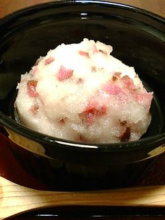しば漬け入り◎o◎レモンシャーベット-レシピのメイン写真