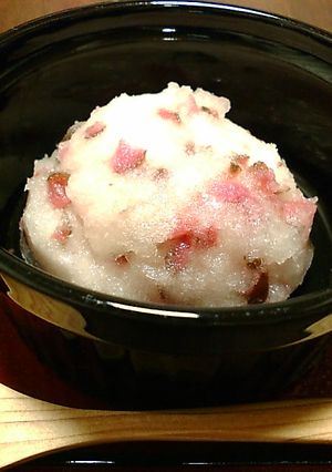しば漬け入り◎o◎レモンシャーベット-レシピのメイン写真