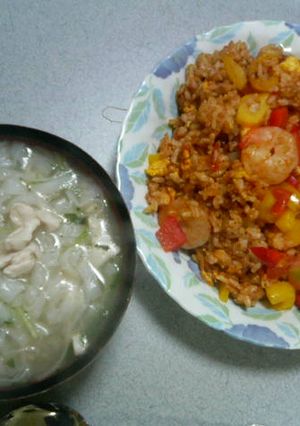 フォー麺＆ナシゴレン☆-レシピのメイン写真