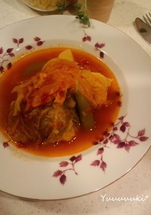 ミネストローネ風*ロールキャベツ*-レシピのメイン写真