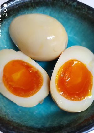 濃いだしで作る！めっちゃうまい半熟味玉！-レシピのメイン写真