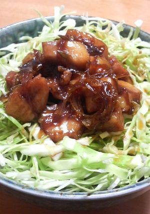 簡単♪焼き鳥もどき丼☆-レシピのメイン写真