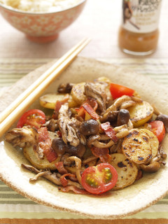 焼きじゃがときのこのマリネサラダ-レシピのメイン写真