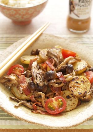 焼きじゃがときのこのマリネサラダ-レシピのメイン写真