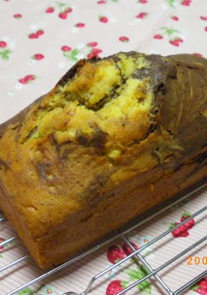 しっとりマーブルケーキ♪-レシピのメイン写真
