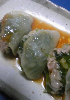 大根と大葉でヘルシー餃子-レシピのメイン写真