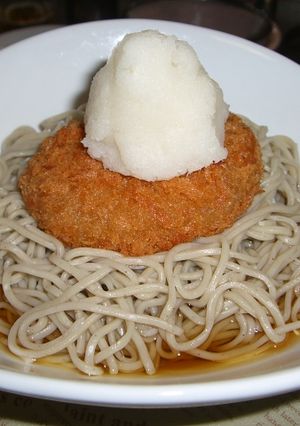 リードでヘルシー♪コロッケそば-レシピのメイン写真