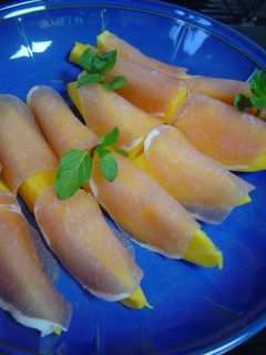 パパイヤ生ハム-レシピのメイン写真