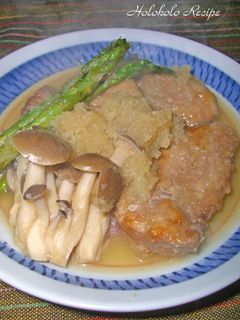 豚ひれ肉のみぞれ煮-レシピのメイン写真