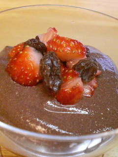 *豆腐のチョコクリームデザート*-レシピのメイン写真
