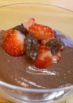 *豆腐のチョコクリームデザート*-レシピのメイン写真