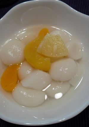 炭酸シュワシュワ♪白玉フルーツポンチ-レシピのメイン写真