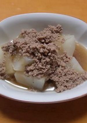 大根の塩そぼろ煮-レシピのメイン写真