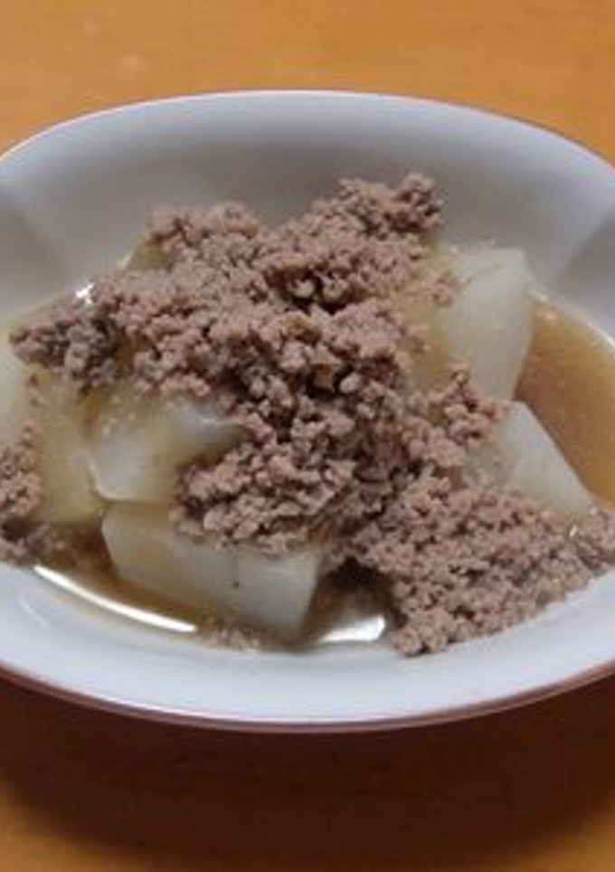 大根の塩そぼろ煮-レシピのメイン写真