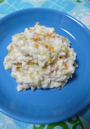 離乳食　きゃべつの白和え-レシピのメイン写真