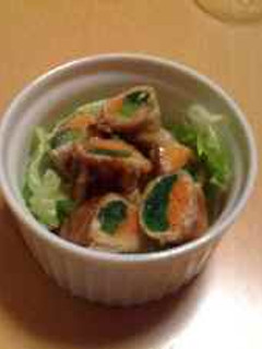 肉巻きサラダ-レシピのメイン写真