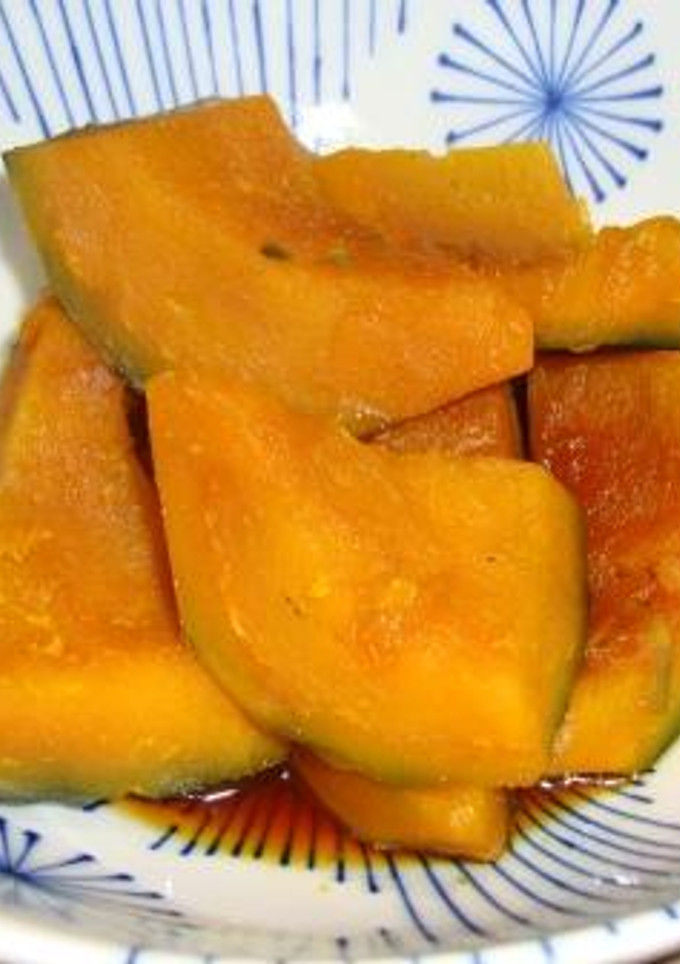 【簡単・かぼちゃの煮物】　砂糖と醤油だけ-レシピのメイン写真