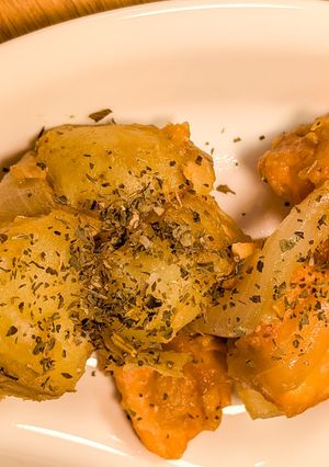 子供が大好きなサーモンとじゃがいものバター醤油-レシピのメイン写真