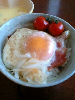 目玉焼き丼♪-レシピのメイン写真