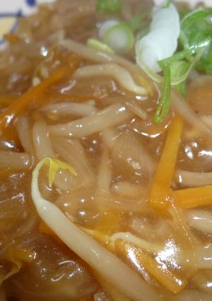 鶏肉のモヤシあんかけ-レシピのメイン写真