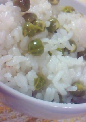 グリンピース御飯-レシピのメイン写真