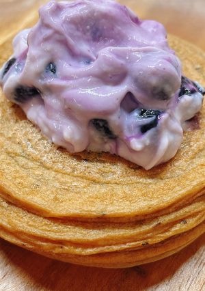 【減量中】オートミールパンケーキ-レシピのメイン写真