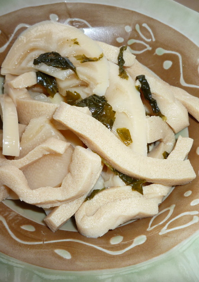 作り置きもOK！「高野豆腐と筍の煮物」-レシピのメイン写真