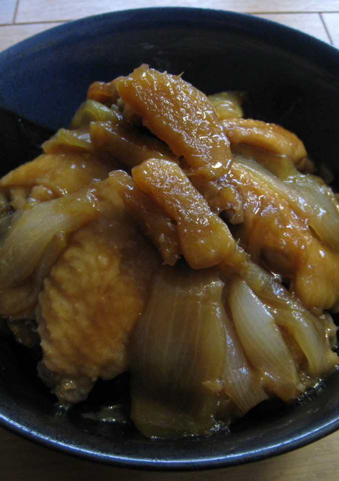 やわらか手羽先と玉ねぎの甘辛煮-レシピのメイン写真
