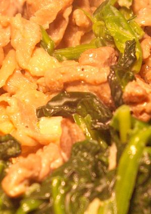 豚肉とほうれん草のクリームソース-レシピのメイン写真