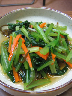 青菜の塩昆布和え-レシピのメイン写真