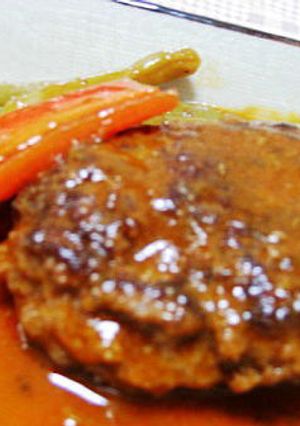 豚ミンチで簡単煮込みハンバーグ-レシピのメイン写真