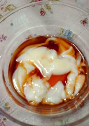 新しい！珍しい？！温玉の食べ方♪-レシピのメイン写真