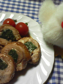 鶏もも肉のほうれん草巻き-レシピのメイン写真