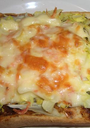 キャベツのチーズトースト-レシピのメイン写真