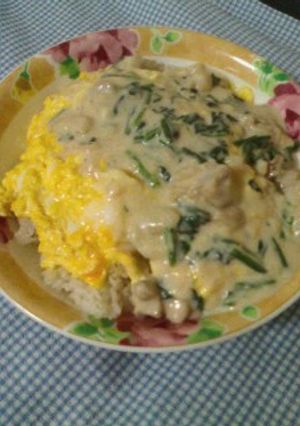 ☆｡てりやきクリームオムライス｡☆-レシピのメイン写真