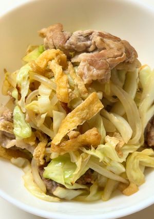 油あげ入り野菜炒め-レシピのメイン写真