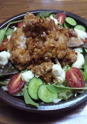 サクッとジューシー！唐揚げのねぎソース！-レシピのメイン写真