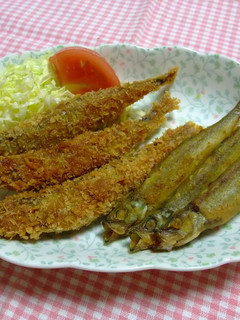 ししゃものカレー風味(フライ&唐揚げ)♪-レシピのメイン写真