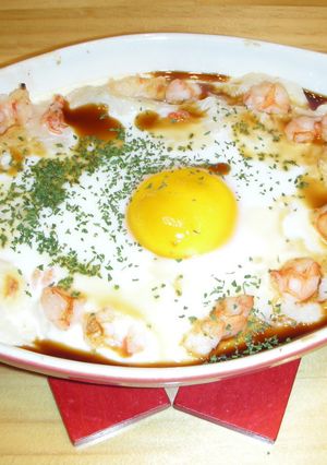 豆腐と長芋の目玉グラタン-レシピのメイン写真