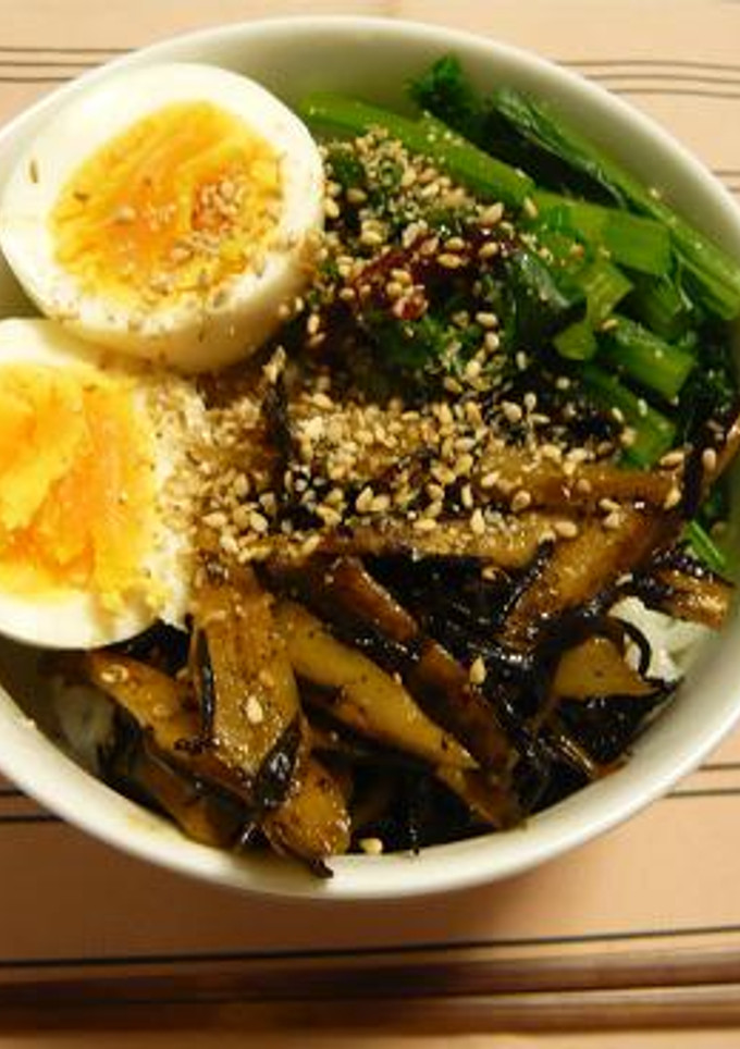 ごぼう＆ひじきたっぷり！ビビンバ丼-レシピのメイン写真