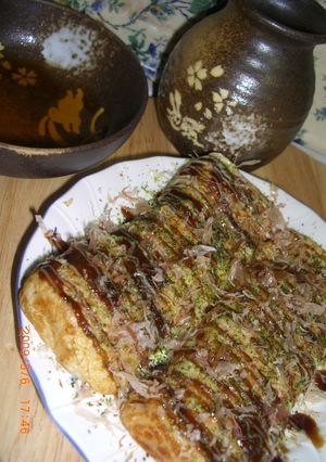 豚バラ肉と新たまねぎのふわふわ焼き☀-レシピのメイン写真