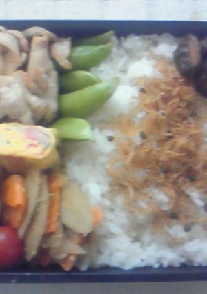 栄養満点？肉体労働用弁当-レシピのメイン写真
