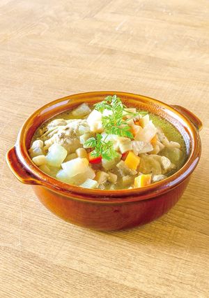 ほろほろ手羽元と根菜の生姜スープ-レシピのメイン写真