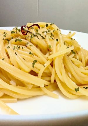 ワンパン🌶️簡単ペペロンチーノ-レシピのメイン写真