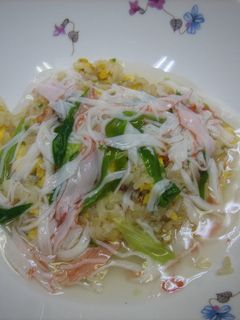 かに風味あんかけチャーハン-レシピのメイン写真