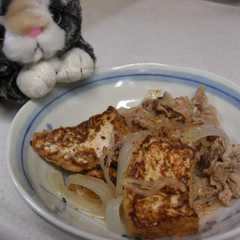 รูปของ 厚揚げと豚肉の炒め煮★