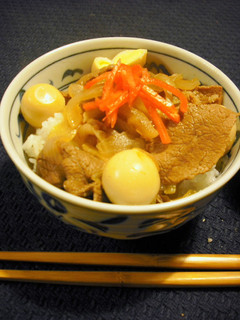 うず玉牛丼・・・・-レシピのメイン写真