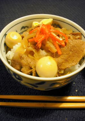 うず玉牛丼・・・・-レシピのメイン写真