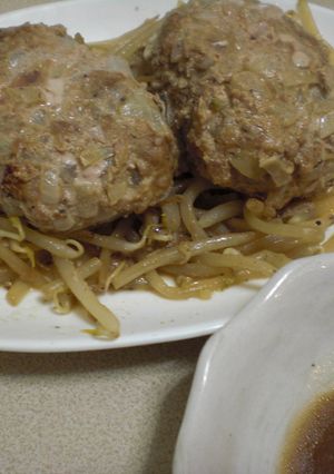 蒸し焼きハンバーグ-レシピのメイン写真